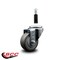 Service Caster 3'' Gray Poly Wheel Swivel 7/8'' Expanding Stem Caster SCC-EX20S314-PPUB-78 - alternate 4